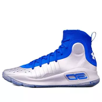 Кроссовки curry 4 Under Armour, синий