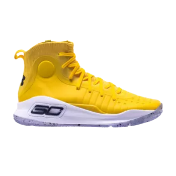 Кроссовки Curry 4 Under Armour, желтый