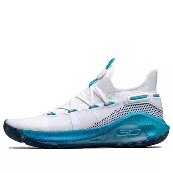 Кроссовки curry 6 'christmas in the town' Under Armour, белый