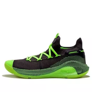 Кроссовки curry 6 'christmas in the town' Under Armour, серый