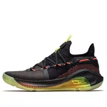 Кроссовки curry 6 'fox theater' Under Armour, оранжевый
