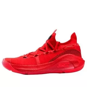 Кроссовки curry 6 'heart of the town' Under Armour, красный