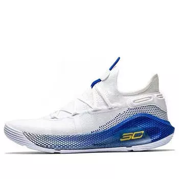 Кроссовки curry 6 Under Armour, белый