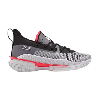 Кроссовки Curry 7 Big Kids Under Armour, белый