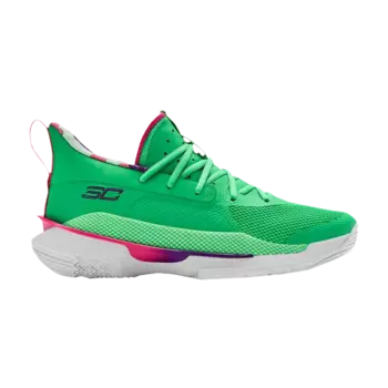 Кроссовки Curry 7 Under Armour, зеленый