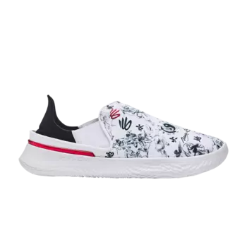 Кроссовки Curry Brand Bruce Lee x Curry SlipSpeed 'Enter the Dragon', белый