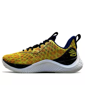 Кроссовки curry flow 10 'bang bang' Under Armour, желтый