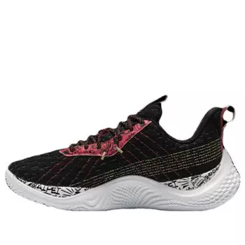 Кроссовки curry flow 10 'black red' Under Armour, черный