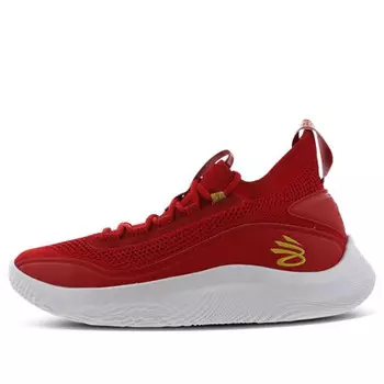 Кроссовки curry flow 8 'chinese new year' Under Armour, красный