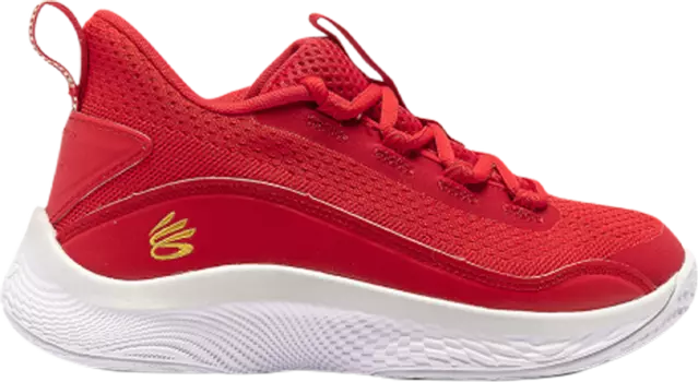 Кроссовки Curry Flow 8 PS Chinese New Year, красный