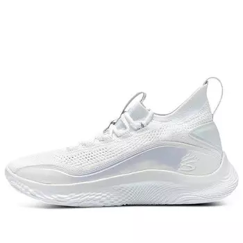 Кроссовки curry flow 8 'white iridescent' Under Armour, белый
