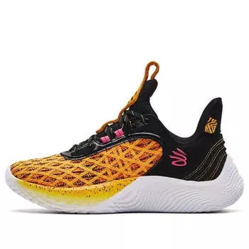Кроссовки curry flow 9 'sesame street beyond the stripe' Under Armour, черный