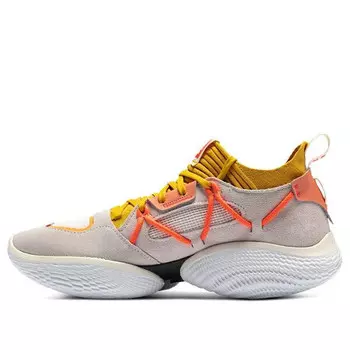 Кроссовки curry flow cozy 'ivory zeppelin yellow' Under Armour, белый
