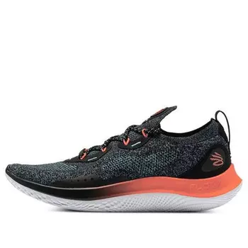 Кроссовки curry flow go 'black fresco blue' Under Armour, черный