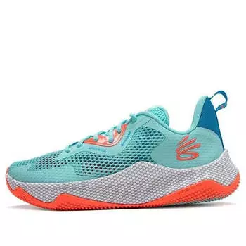 Кроссовки curry hovr splash 3 'blue and white' Under Armour, белый