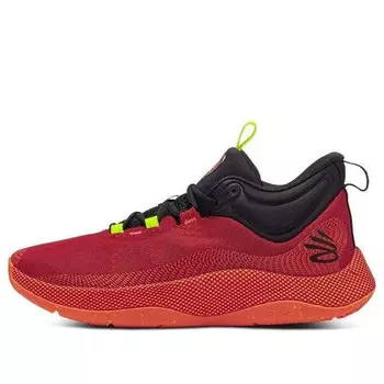 Кроссовки curry hovr splash red Under Armour, красный