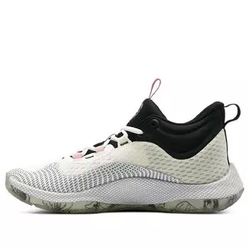 Кроссовки curry hovr splash 'white black' Under Armour, белый