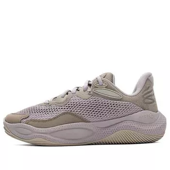 Кроссовки curry splash 24 'taupe dusk grey' Under Armour, коричневый
