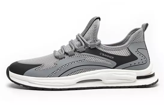 Кроссовки CВ°BANNER Casual Shoes Men Low-Top Gray, серый