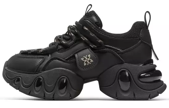 Кроссовки CВ°BANNER Chunky Sneakers Women's Low-Top Black, черный