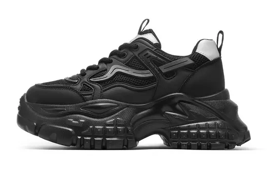 Кроссовки CВ°BANNER Chunky Sneakers Women's Low-Top Black