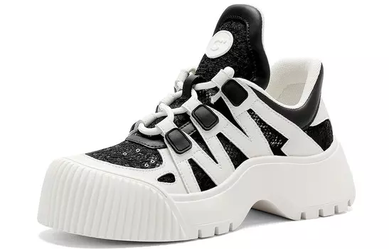 Кроссовки CВ°BANNER Chunky Sneakers Women's Low-Top, черный