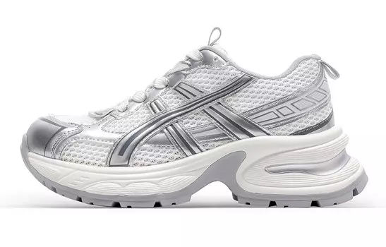 Кроссовки CВ°BANNER Chunky Sneakers Women's Low-Top Silver