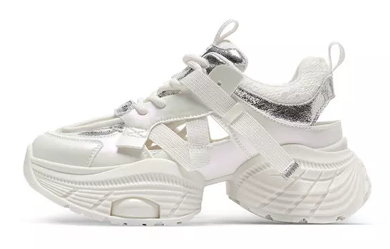 Кроссовки CВ°BANNER Chunky Sneakers Women's Low-Top White