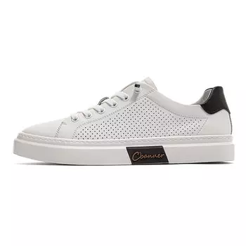 Кроссовки CВ°BANNER Skateboard Shoes Men Low-Top White