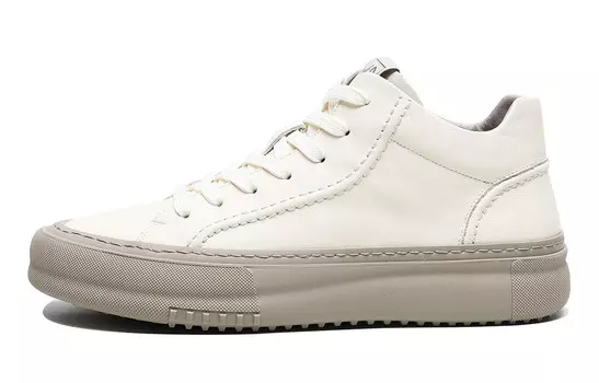 Кроссовки CВ°BANNER Skateboard Shoes Men Low-Top White