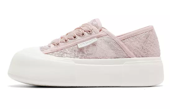 Кроссовки CВ°BANNER Skateboard Shoes Women's Low-Top Pink, розовый