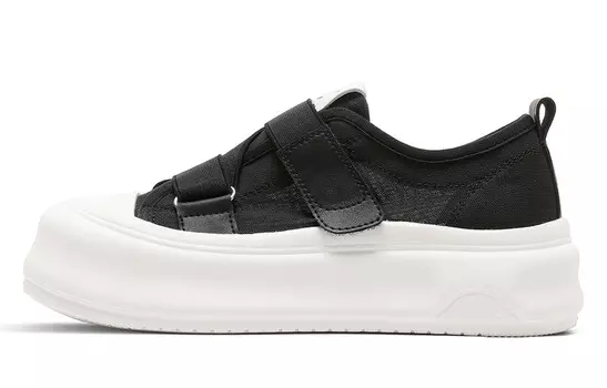 Кроссовки CВ°BANNER Skateboard Shoes Women's Low-Top Black, черный