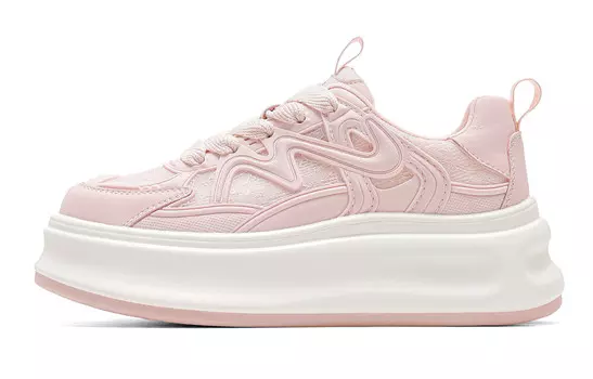 Кроссовки CВ°BANNER Skateboard Shoes Women's Low-Top Pink