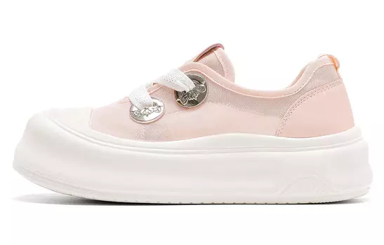 Кроссовки CВ°BANNER Skateboard Shoes Women's Low-Top Pink