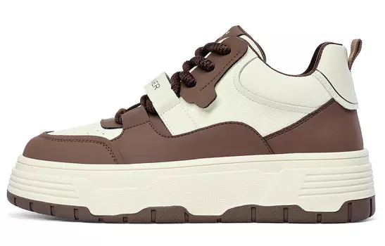 Кроссовки CВ°BANNER Skateboard Shoes Women's Low-Top Brown