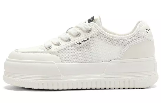 Кроссовки CВ°BANNER Skateboard Shoes Women's Low-Top Beige