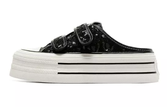 Кроссовки CВ°BANNER Skateboard Shoes Women's Low-Top Black
