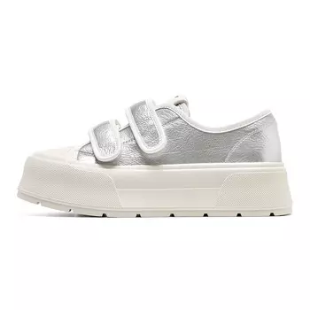 Кроссовки CВ°BANNER Skateboard Shoes Women's Low-Top Silver
