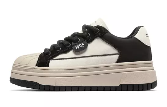 Кроссовки CВ°BANNER Skateboard Shoes Women's Low-Top Black, черный