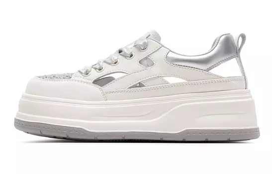 Кроссовки CВ°BANNER Skateboard Shoes Women's Low-Top Beige