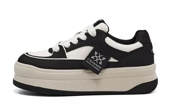 Кроссовки CВ°BANNER Skateboard Shoes Women's Low-Top Black