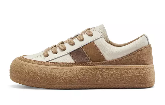 Кроссовки CВ°BANNER Skateboard Shoes Women's Low-Top Brown