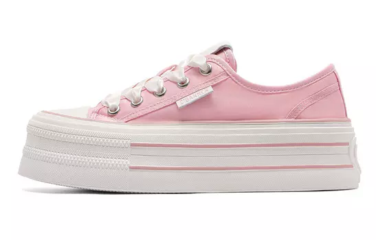 Кроссовки CВ°BANNER Skateboard Shoes Women's Low-Top Pink, розовый