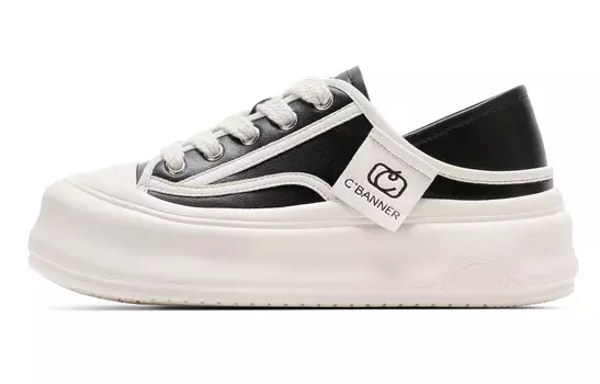 Кроссовки CВ°BANNER Skateboard Shoes Women's Low-Top Black