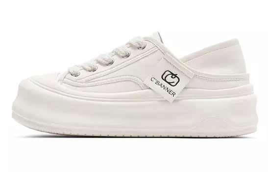 Кроссовки CВ°BANNER Skateboard Shoes Women's Low-Top Beige