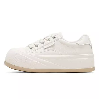 Кроссовки CВ°BANNER Skateboard Shoes Women's Low-Top Beige, бежевый
