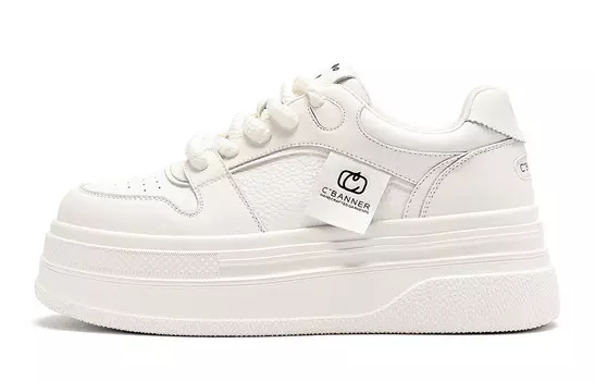 Кроссовки CВ°BANNER Skateboard Shoes Women's Low-Top Beige