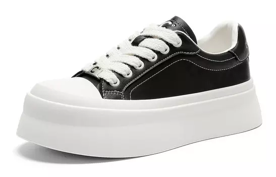 Кроссовки CВ°BANNER Skateboard Shoes Women's Low-Top Black