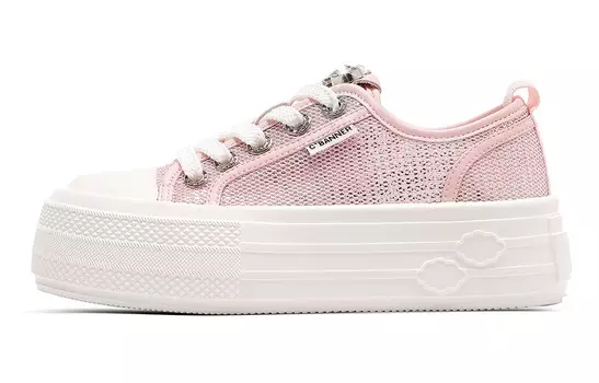 Кроссовки CВ°BANNER Skateboard Shoes Women's Low-Top Pink