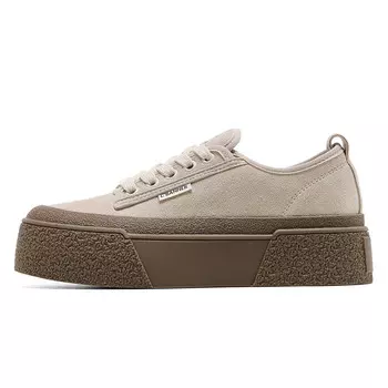Кроссовки CВ°BANNER Skateboard Shoes Women's Low-Top Beige